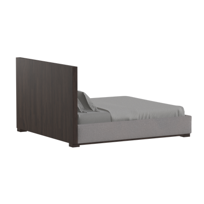 Ava Bed with Framed Vertical Headboard Panels