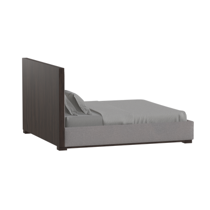 Ava Bed with Framed Vertical Headboard Panels