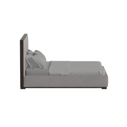 Ava Bed with Framed Vertical Headboard Panels