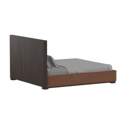 Ava Bed with Framed Vertical Headboard Panels