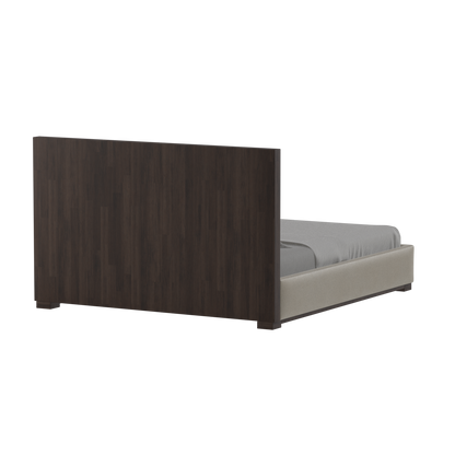 Ava Bed with Framed Vertical Headboard Panels