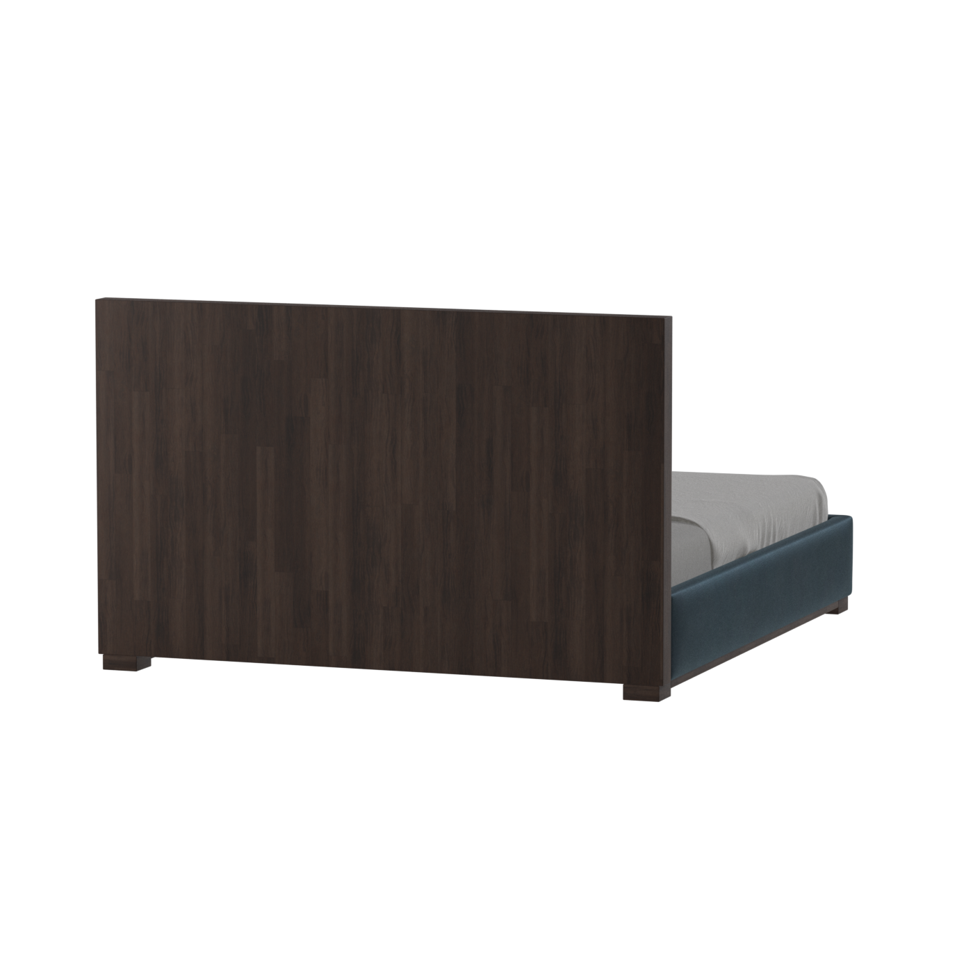 Ava Bed with Framed Vertical Headboard Panels