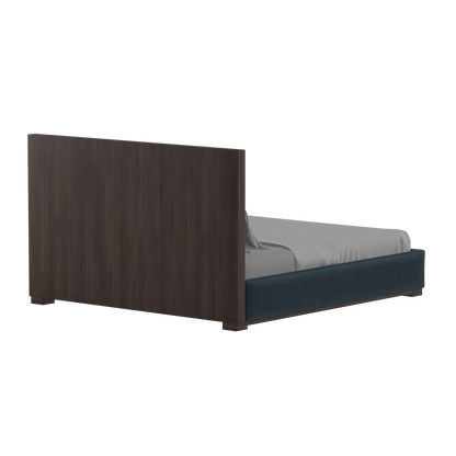 Ava Bed with Framed Vertical Headboard Panels
