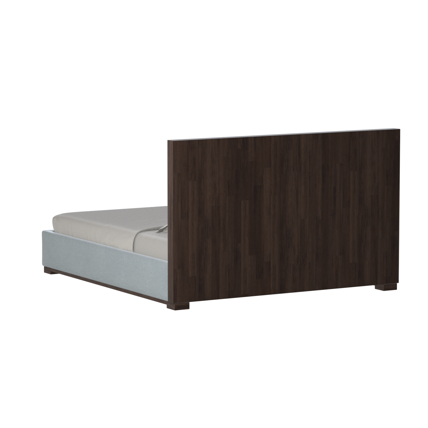 Ava Bed with Framed Vertical Headboard Panels