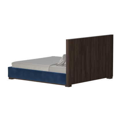 Ava Bed with Framed Vertical Headboard Panels