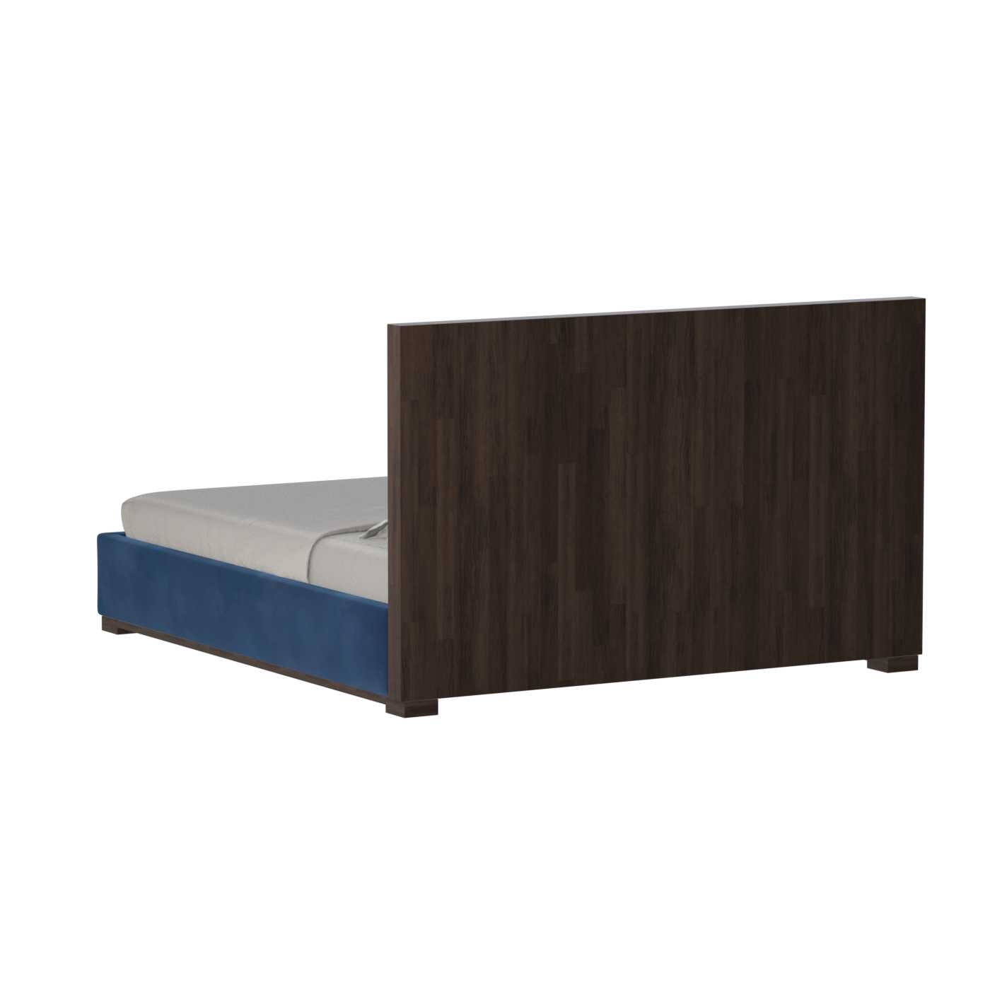 Ava Bed with Framed Vertical Headboard Panels