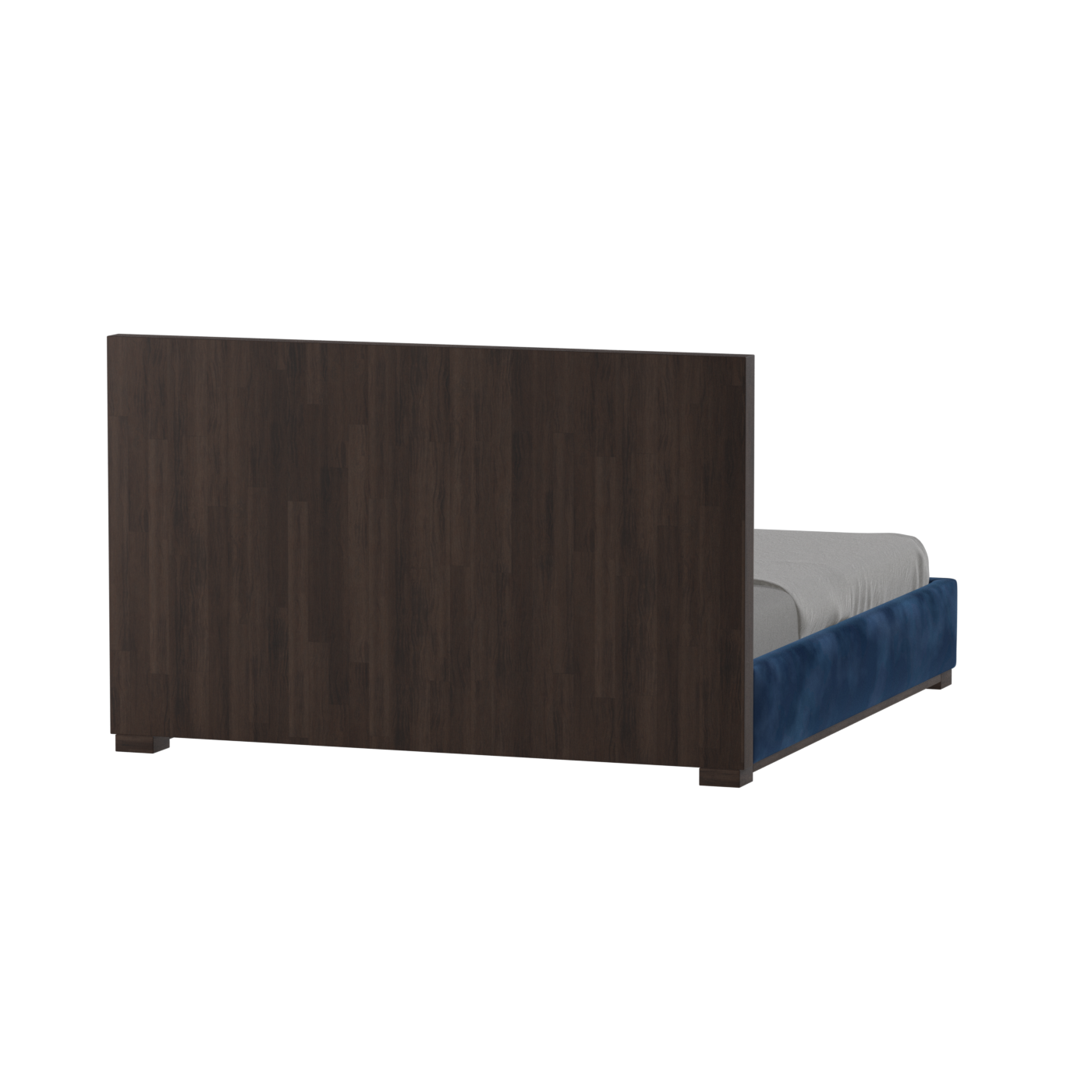 Ava Bed with Framed Vertical Headboard Panels