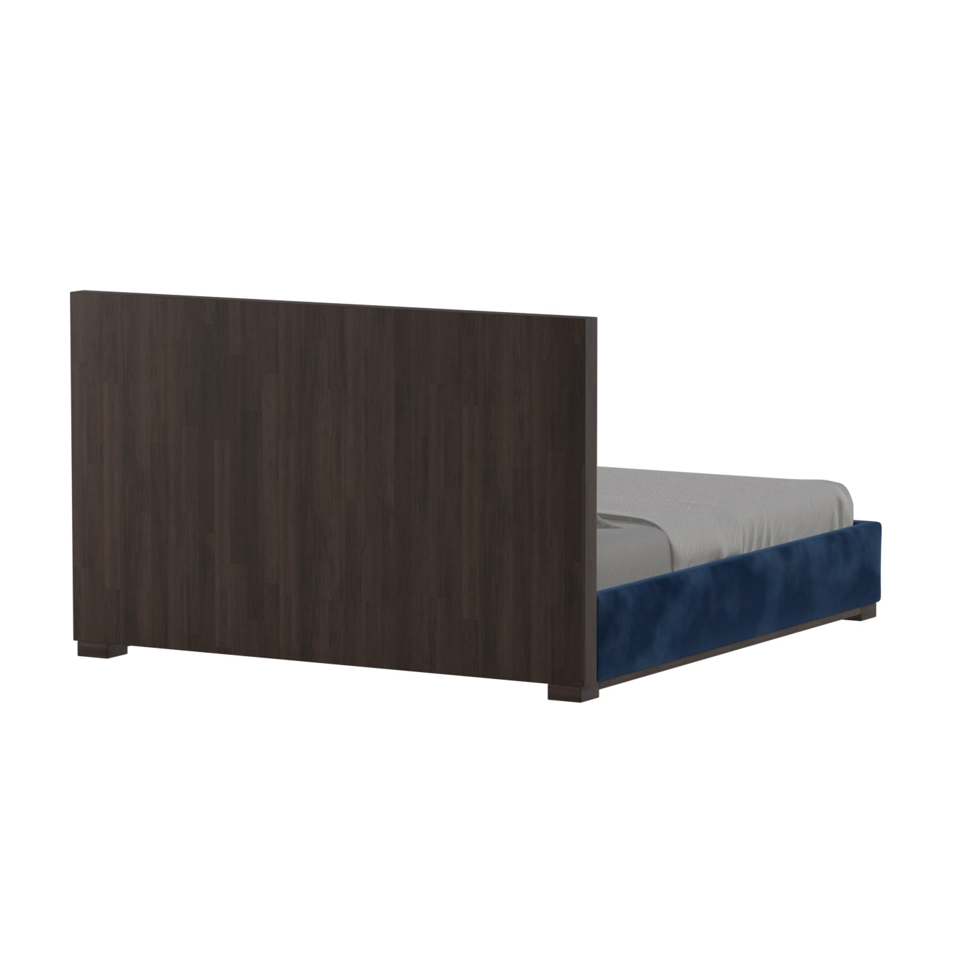 Ava Bed with Framed Vertical Headboard Panels