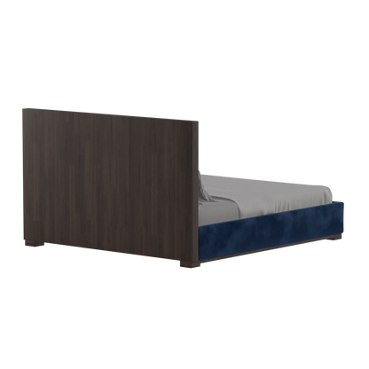 Ava Bed with Framed Vertical Headboard Panels