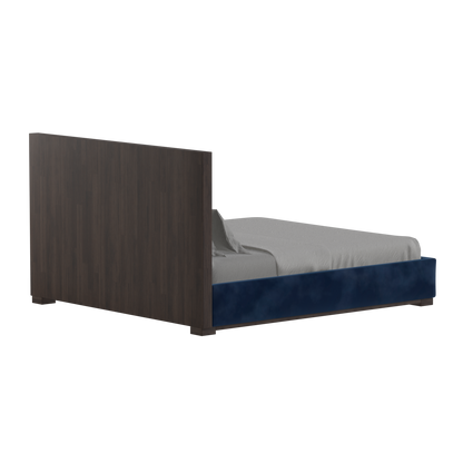 Ava Bed with Framed Vertical Headboard Panels