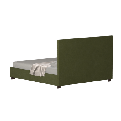 Ava High Headboard Bed in Luxe Fabric