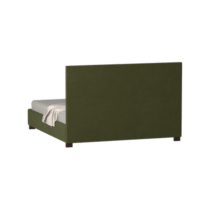Ava High Headboard Bed in Luxe Fabric
