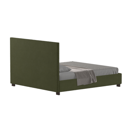 Ava High Headboard Bed in Luxe Fabric
