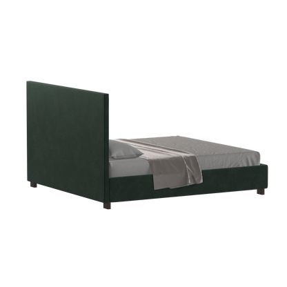 Ava High Headboard Bed in Luxe Fabric