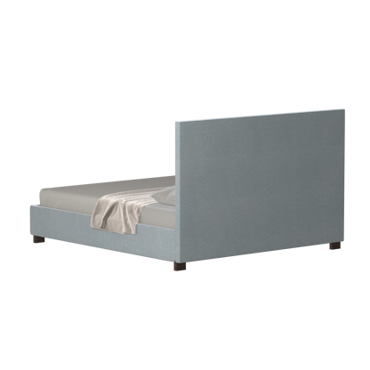 Ava High Headboard Bed in Luxe Fabric