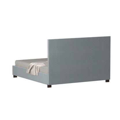 Ava High Headboard Bed in Luxe Fabric