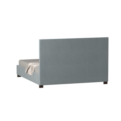 Ava High Headboard Bed in Luxe Fabric