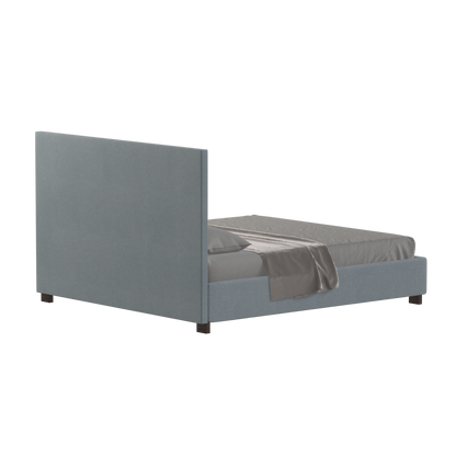 Ava High Headboard Bed in Luxe Fabric
