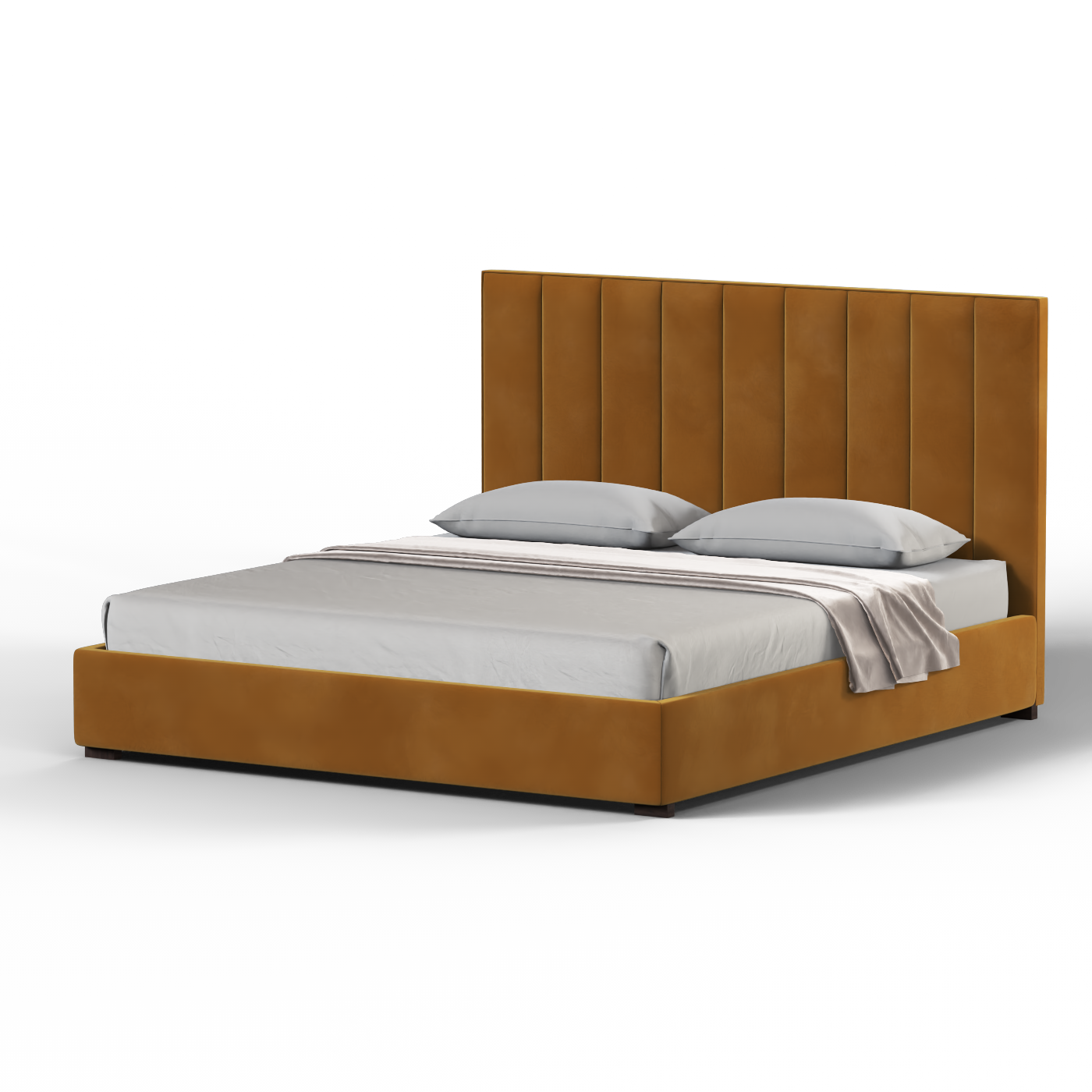 Ava high headboard bed