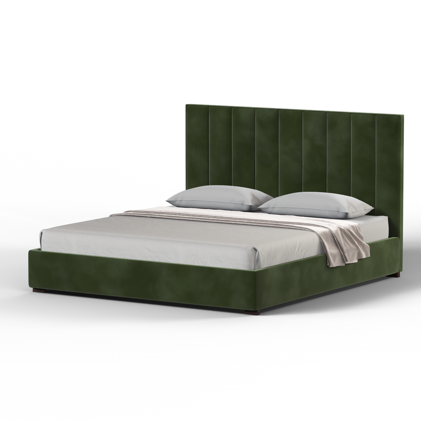 Ava high headboard bed