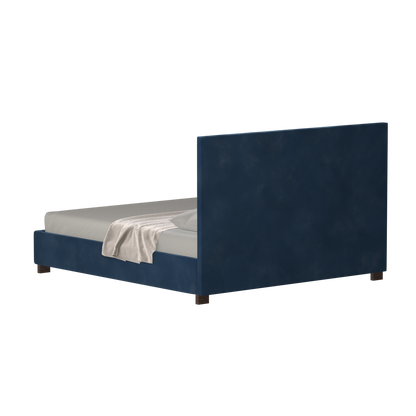 Ava High Headboard Bed in Luxe Fabric
