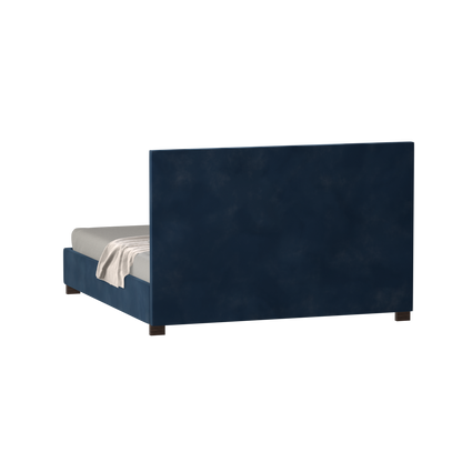 Ava High Headboard Bed in Luxe Fabric
