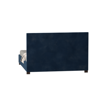 Ava High Headboard Bed in Luxe Fabric