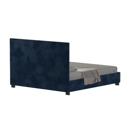 Ava High Headboard Bed in Luxe Fabric
