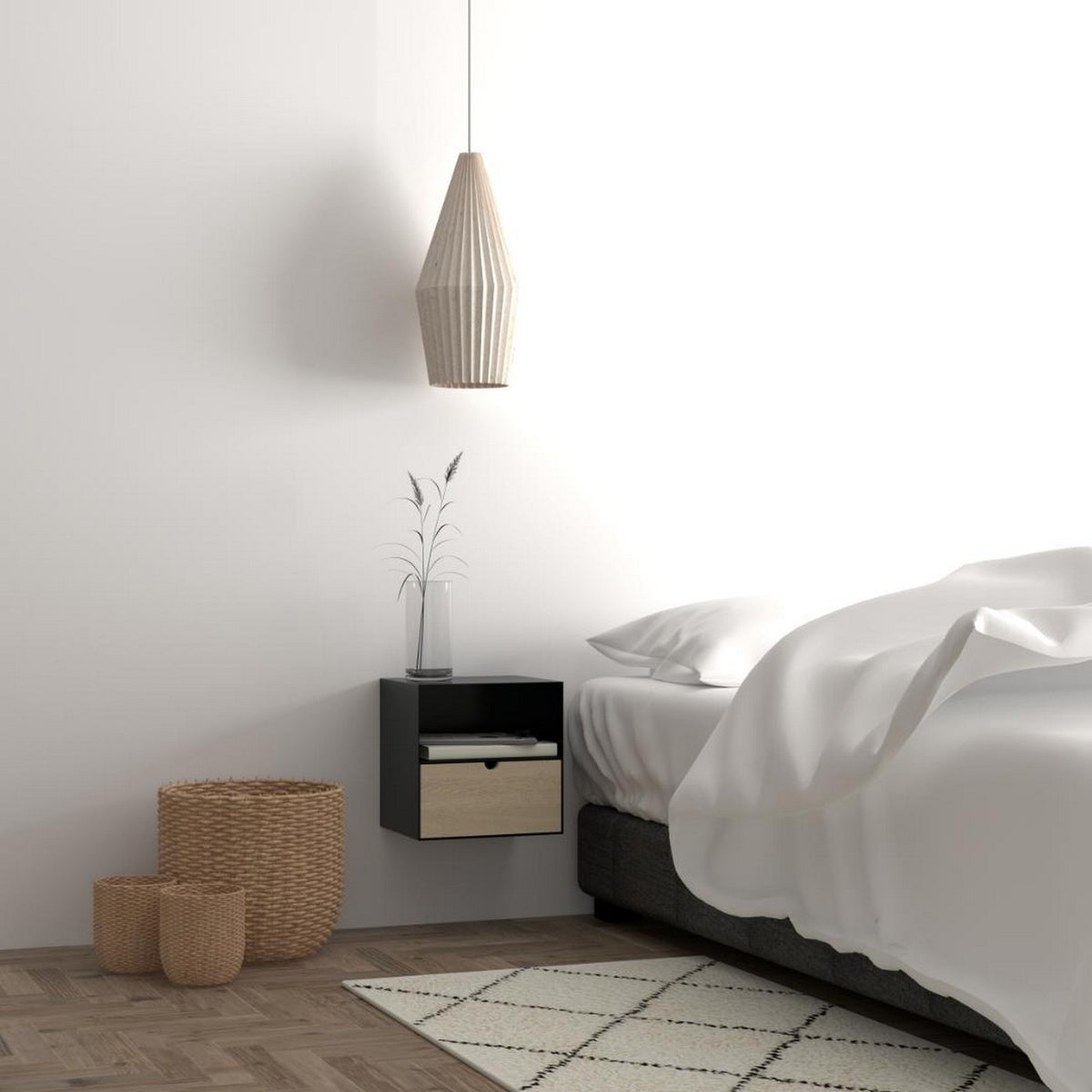 Bedside Table Joliet - Black