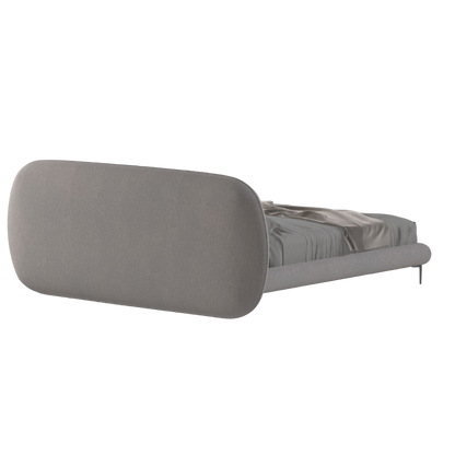 Bolzano Upholstered Bed with Curved Headboard