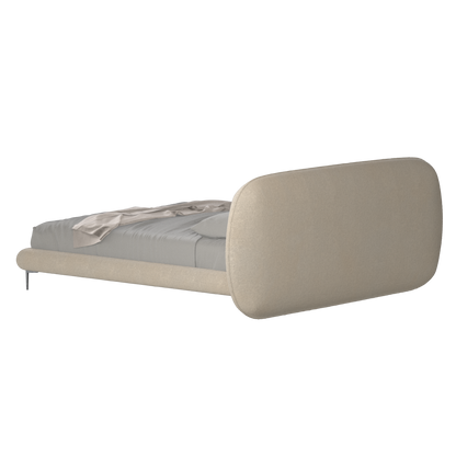 Bolzano Upholstered Bed with Curved Headboard