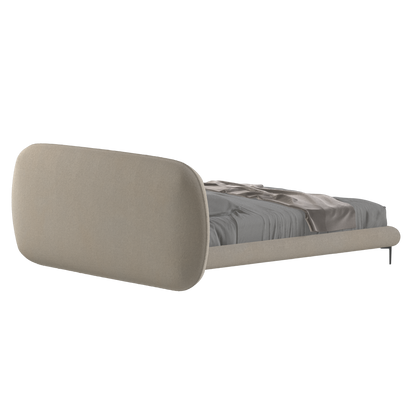 Bolzano Upholstered Bed with Curved Headboard