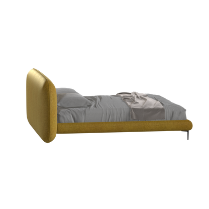 Bolzano Upholstered Bed with Curved Headboard