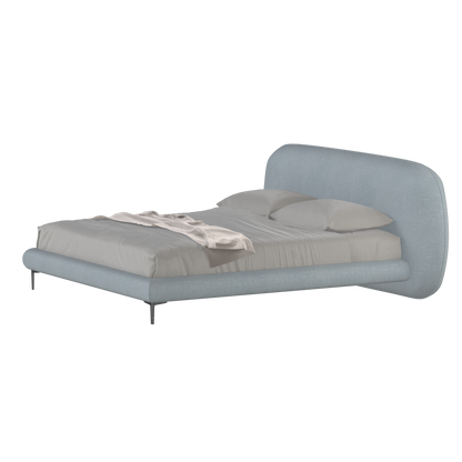 Bolzano Upholstered Bed with Curved Headboard