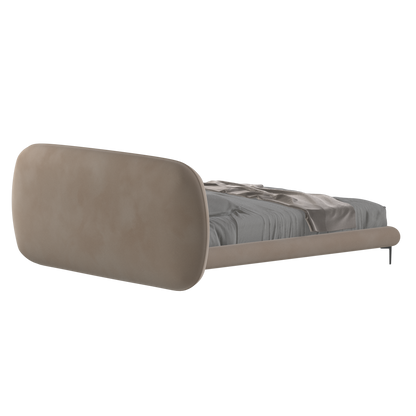 Bolzano Upholstered Bed with Curved Headboard