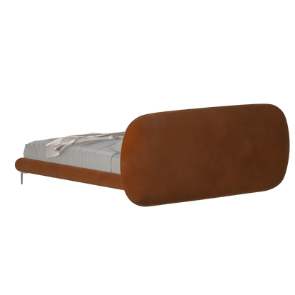 Bolzano Upholstered Bed with Curved Headboard