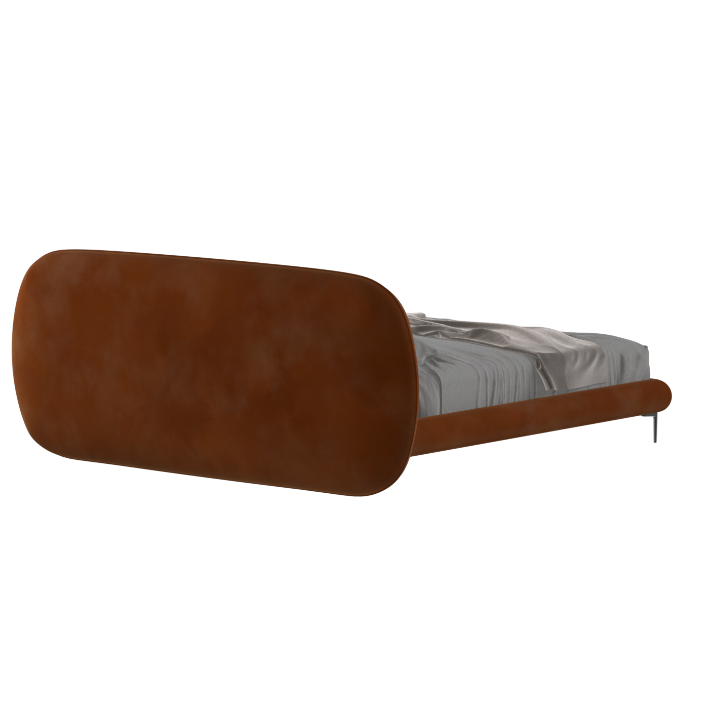 Bolzano Upholstered Bed with Curved Headboard