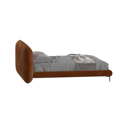 Bolzano Upholstered Bed with Curved Headboard