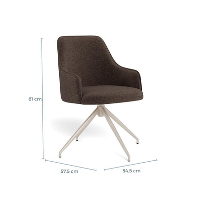 Dining Chair Adia - Brown
