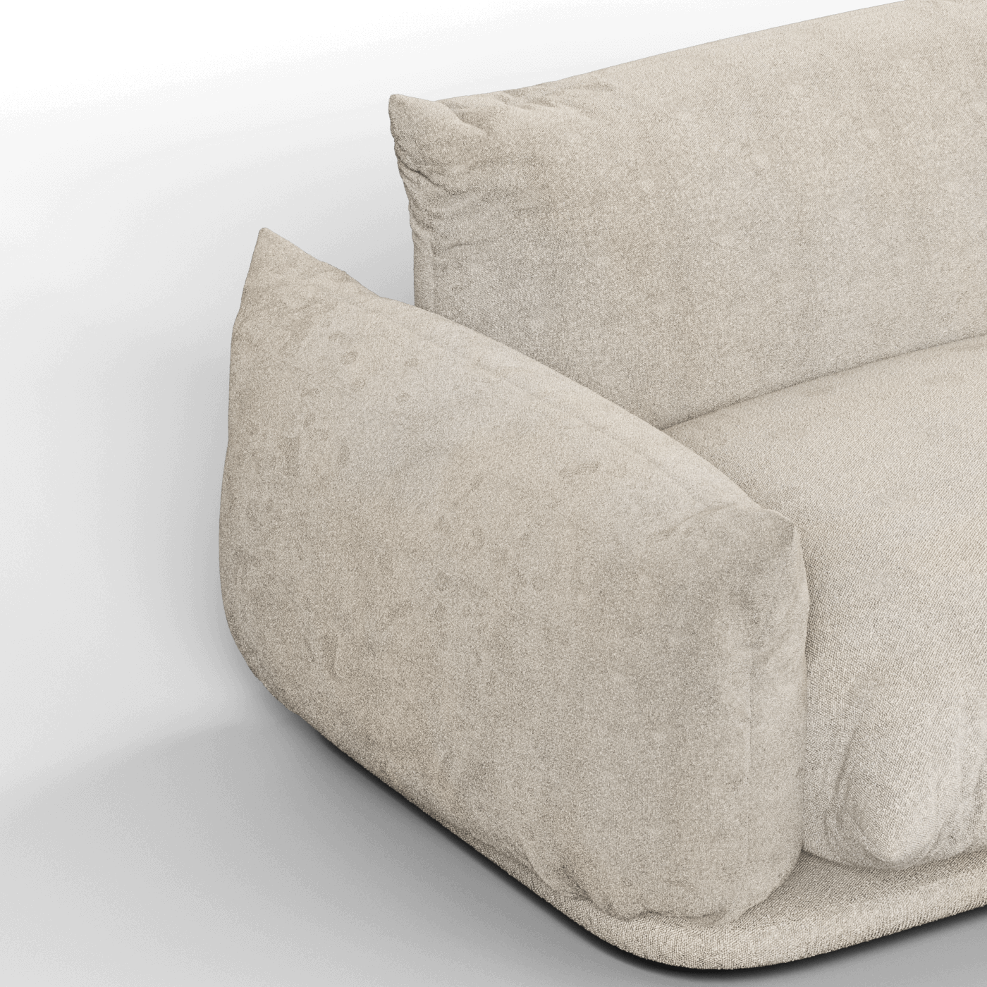 Camden Sofa in Structured Upholstery