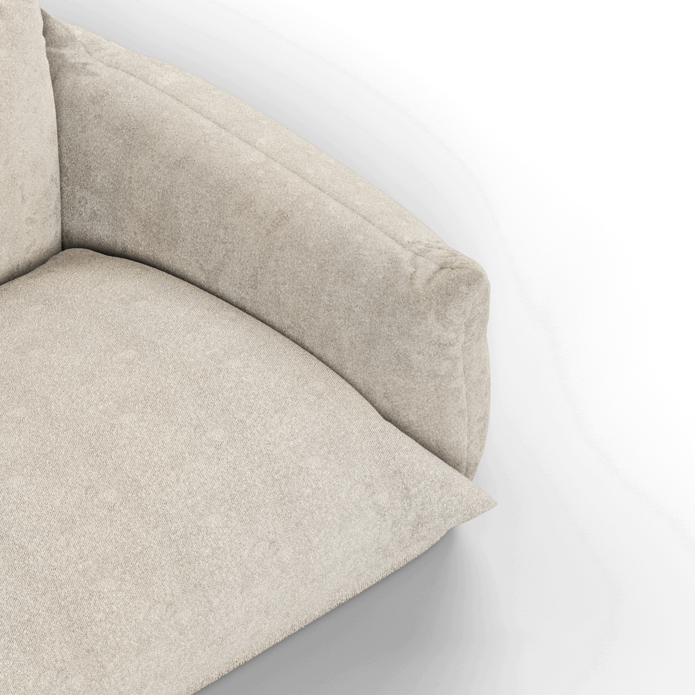 Camden Sofa in Structured Upholstery