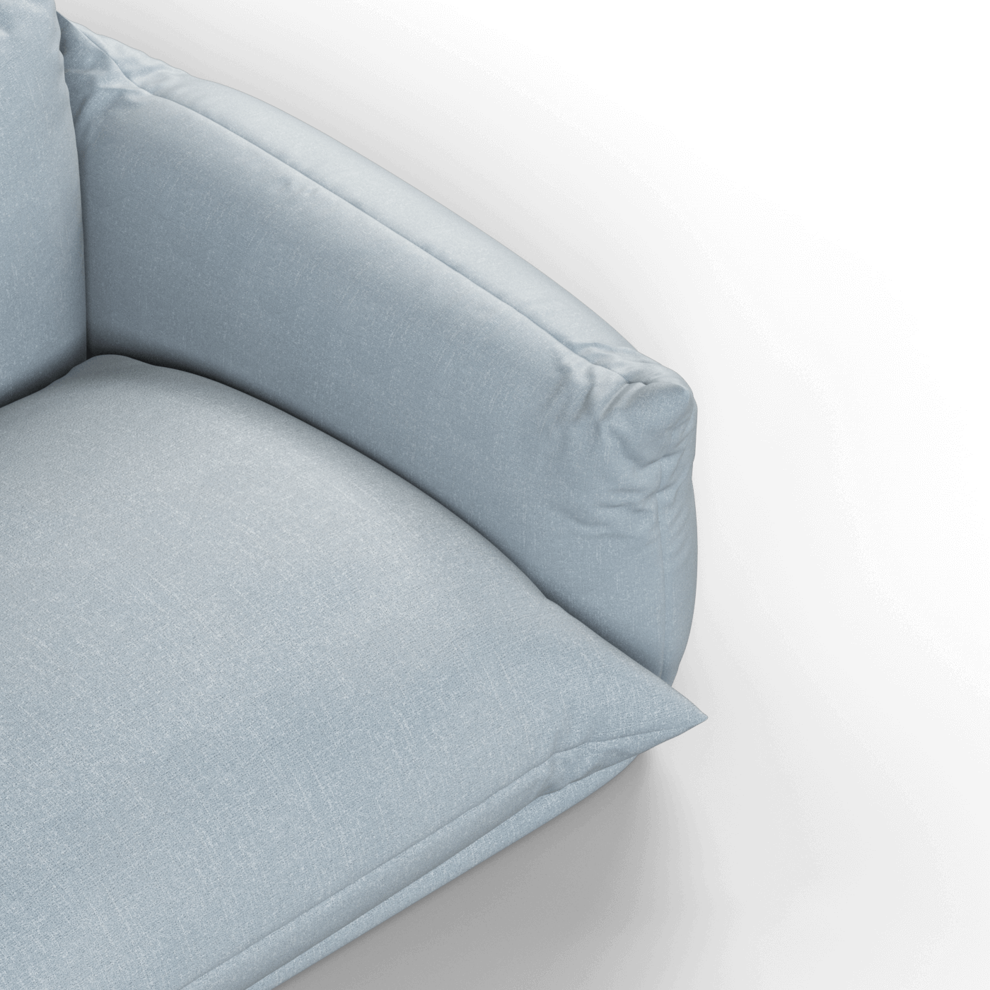 Camden Sofa in Structured Upholstery