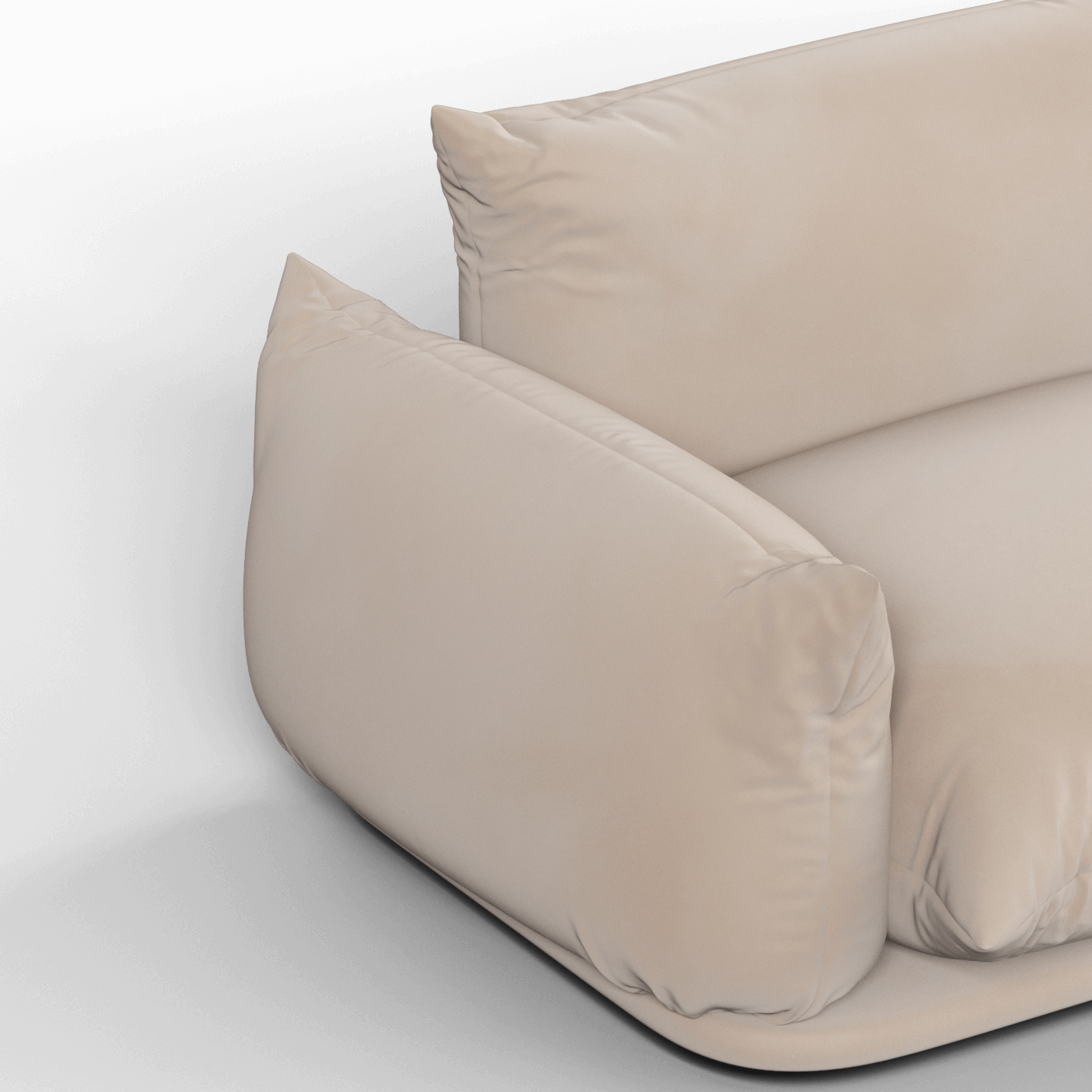 Camden Sofa in Structured Upholstery