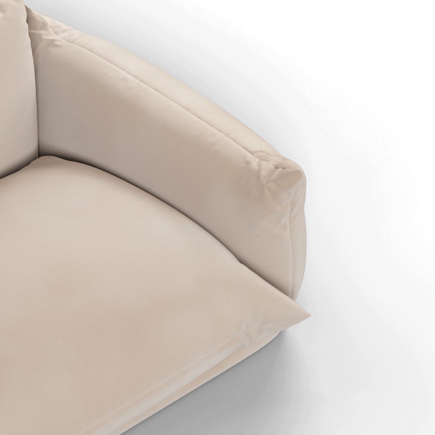 Camden Sofa in Structured Upholstery