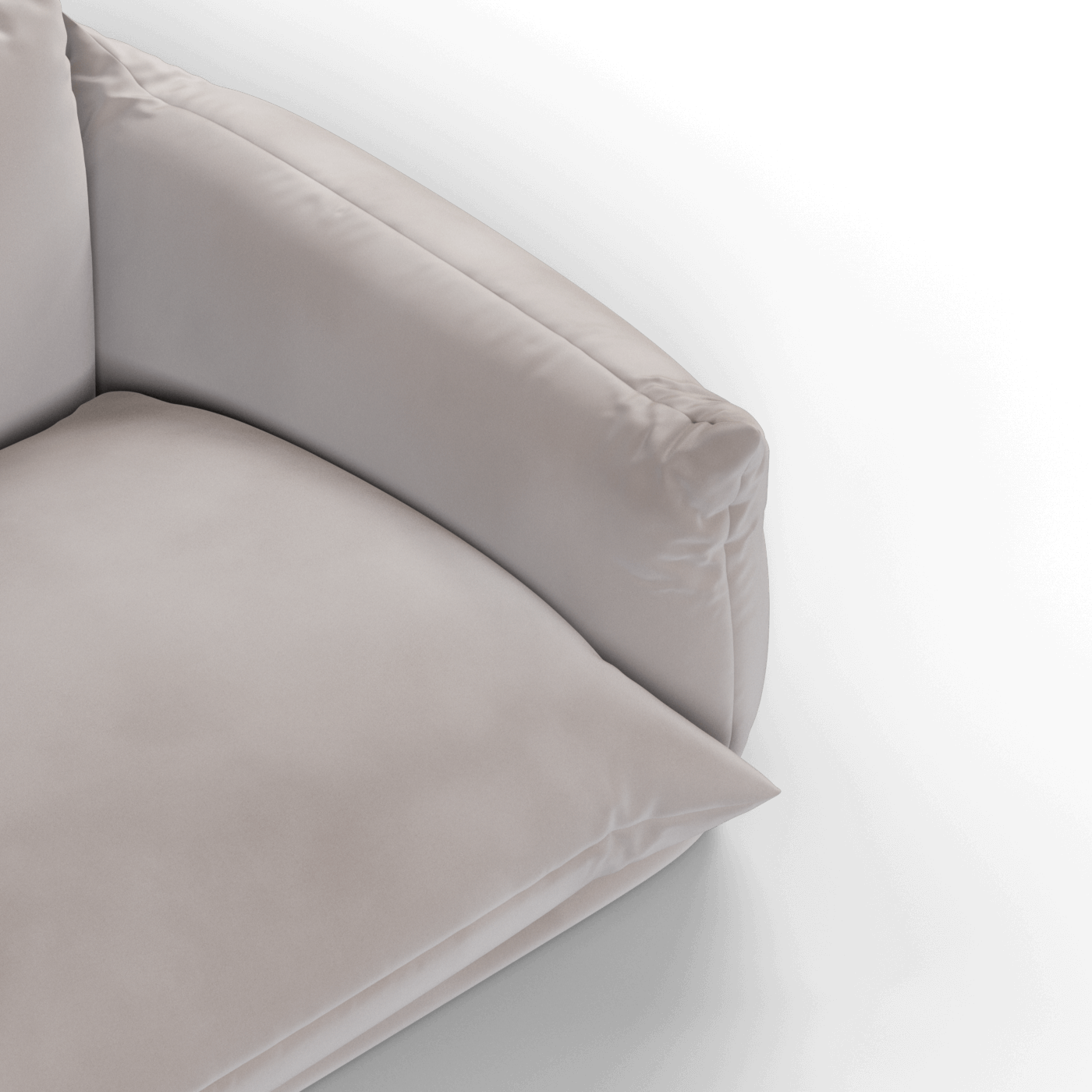 Camden Sofa in Structured Upholstery