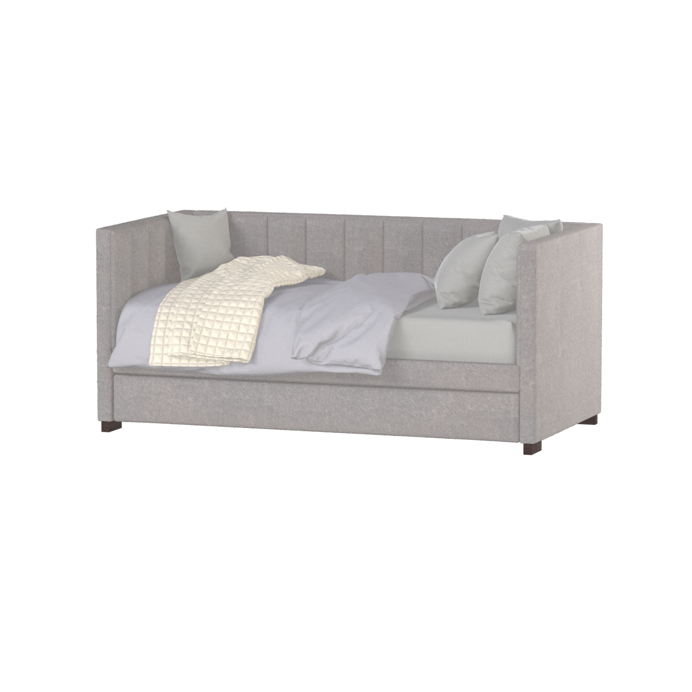 Capella Daybed with Sculpted Style and Built-In Versatility