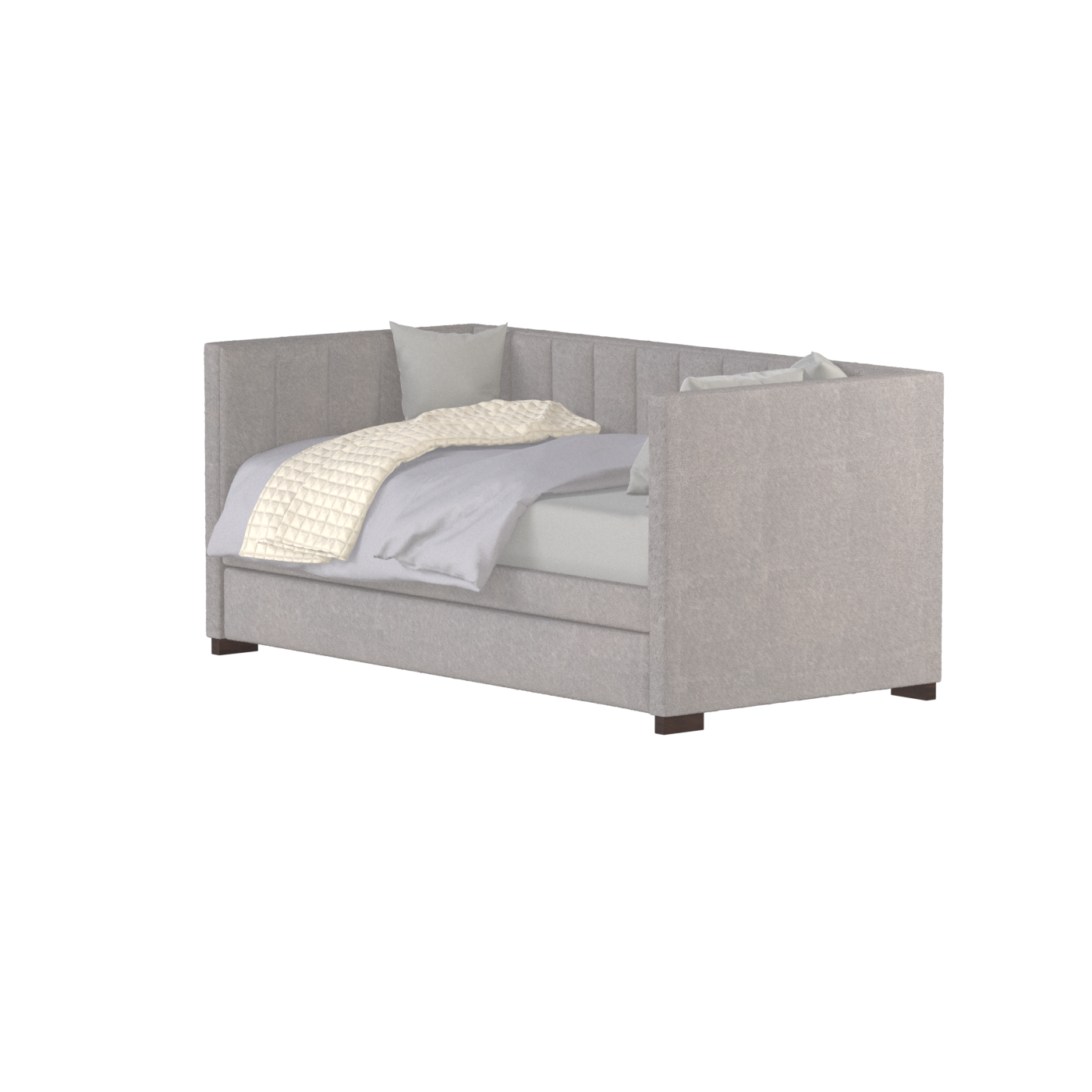 Capella Daybed with Sculpted Style and Built-In Versatility