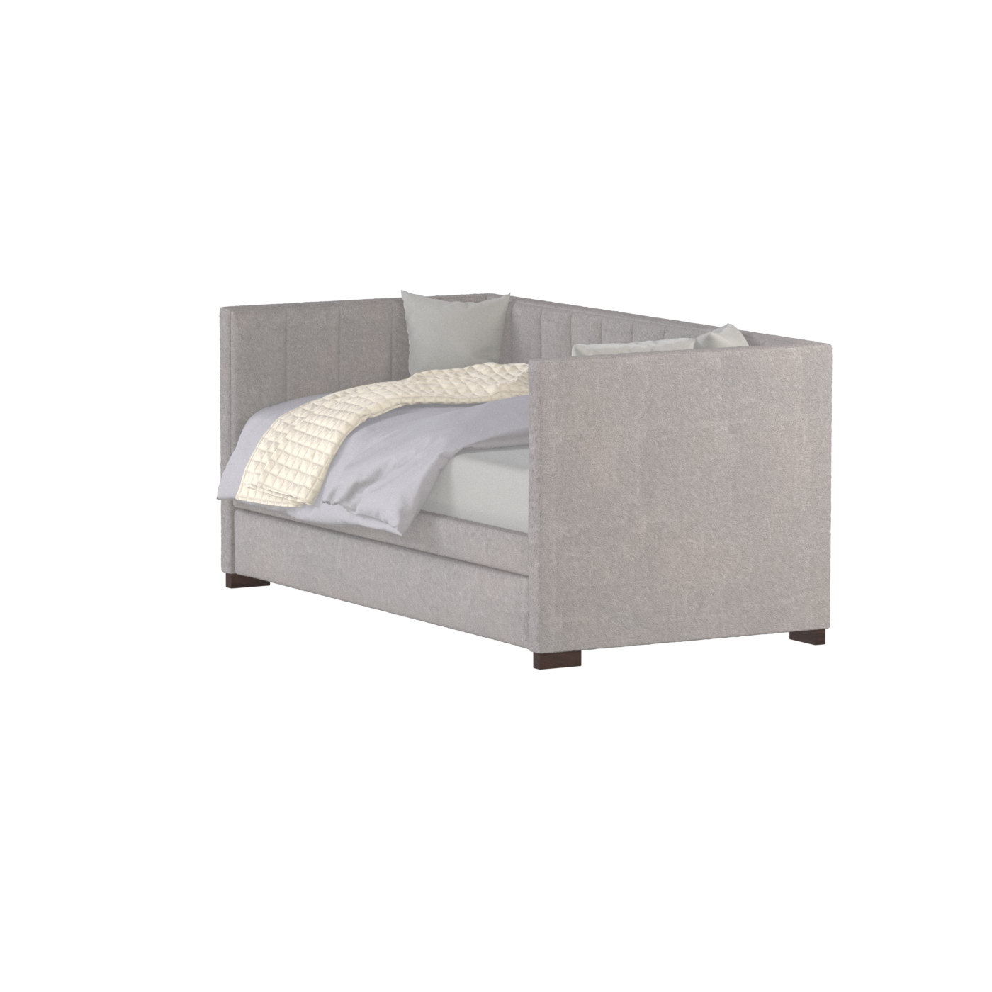 Capella Daybed with Sculpted Style and Built-In Versatility