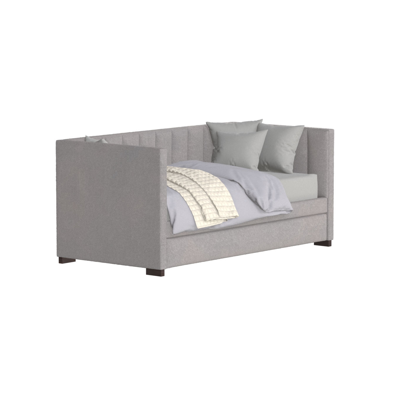 Capella Daybed with Sculpted Style and Built-In Versatility