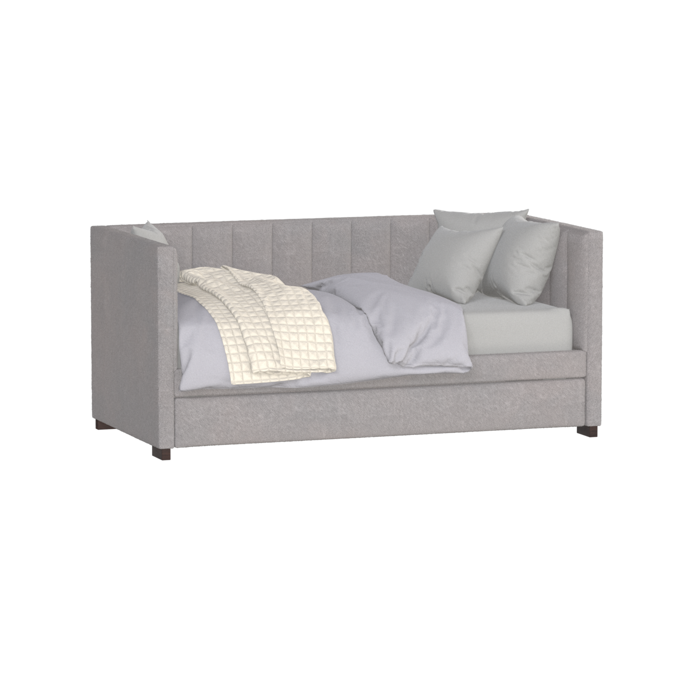 Capella Daybed with Sculpted Style and Built-In Versatility